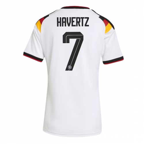 Billige Fotballdrakt Tyskland Kai Havertz #7 Replika Hjemmedrakt Dame VM 2026 Kortermet Billige Fotballdrakt Tyskland Kai Havertz #7 Replika Hjemmedrakt Dame VM 2026 Kortermet